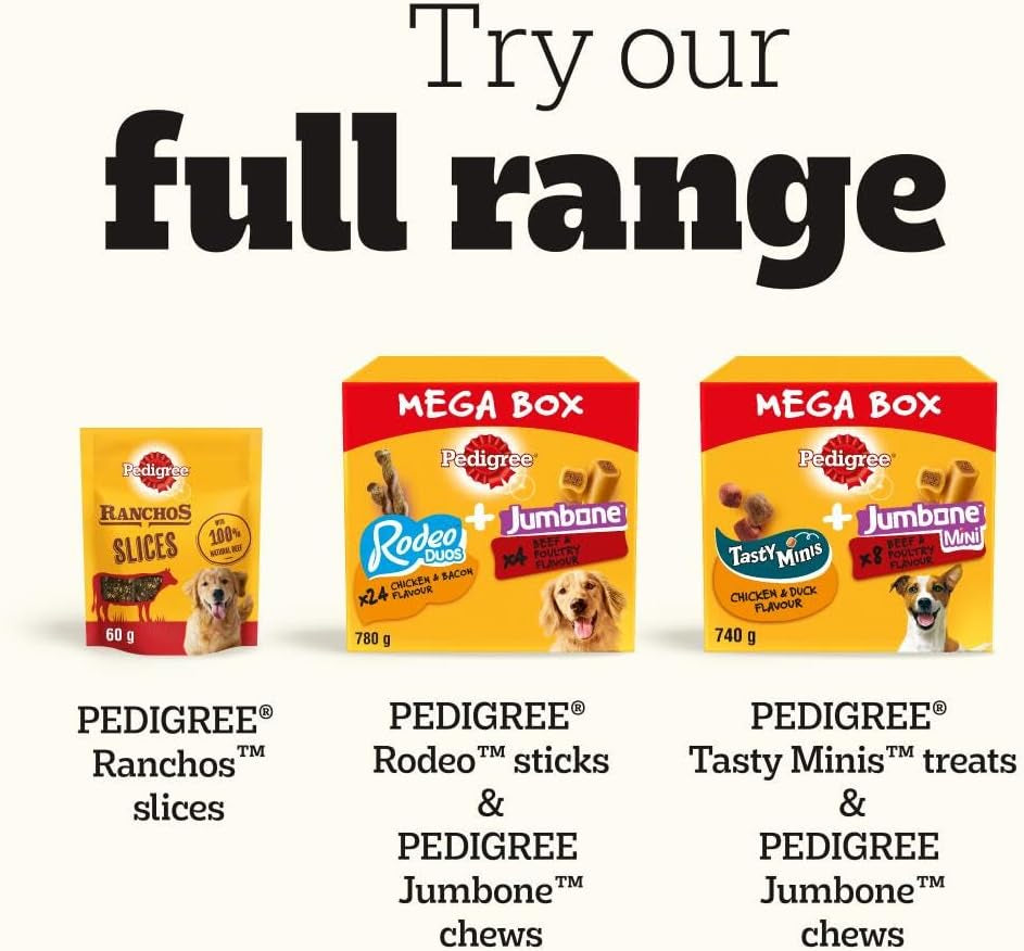 Schmackos Mega Pack 110/112 Strips Snacks, Dog Treat Multipack with Beef, Lamb and Poultry Flavours