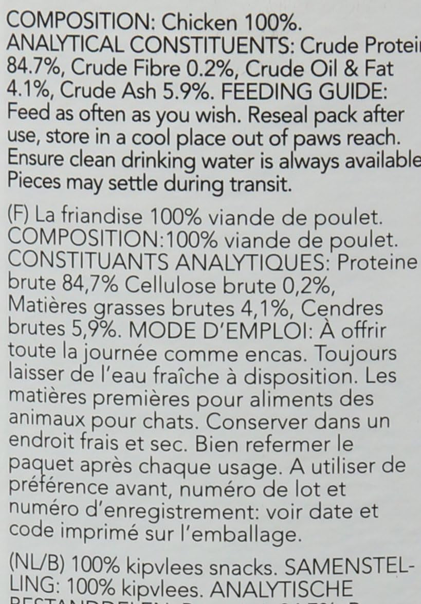Cat 100% CHICKEN CAT TREATS Maxitube, 170G