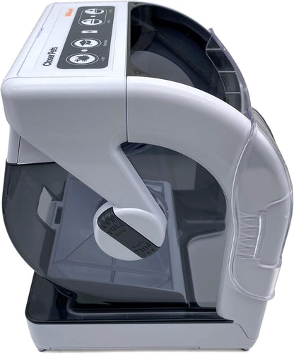 Mibowl Automatic Selective Microchip Smart Pet Feeder (CP500) - BPA and BHT Free Bowl with Enclosed Back for Small to Medium Cats and Small Dogs, White