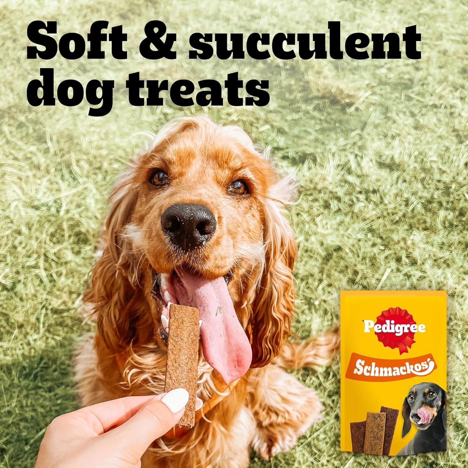 Schmackos Mega Pack 110/112 Strips Snacks, Dog Treat Multipack with Beef, Lamb and Poultry Flavours