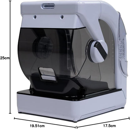 Mibowl Automatic Selective Microchip Smart Pet Feeder (CP500) - BPA and BHT Free Bowl with Enclosed Back for Small to Medium Cats and Small Dogs, White