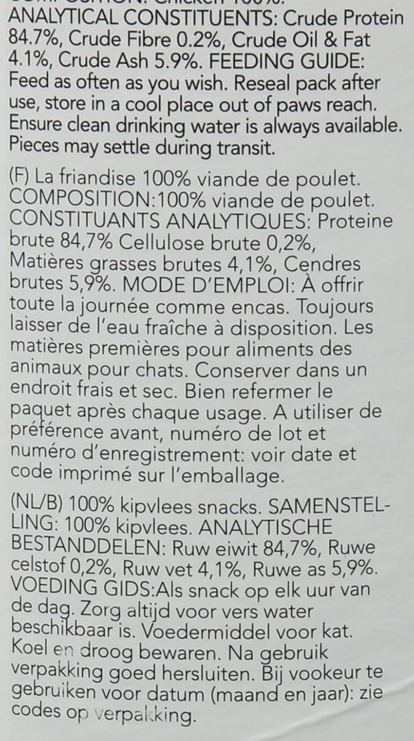 Cat 100% CHICKEN CAT TREATS Maxitube, 170G
