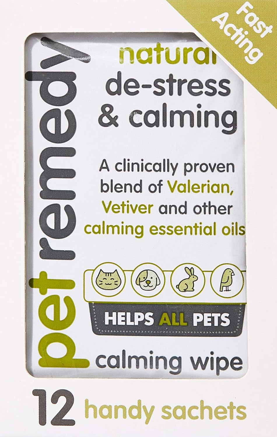 Natural De-Stress and Calming Spray 200 Ml & Natural De-Stress and Calming Wipes 12 Pack