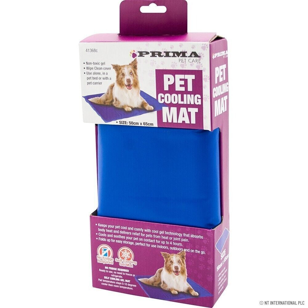 Large Pet Dog Cat Cooling Mat Bed Summer Heat Relief Non Toxic Cushion 50X65Cm