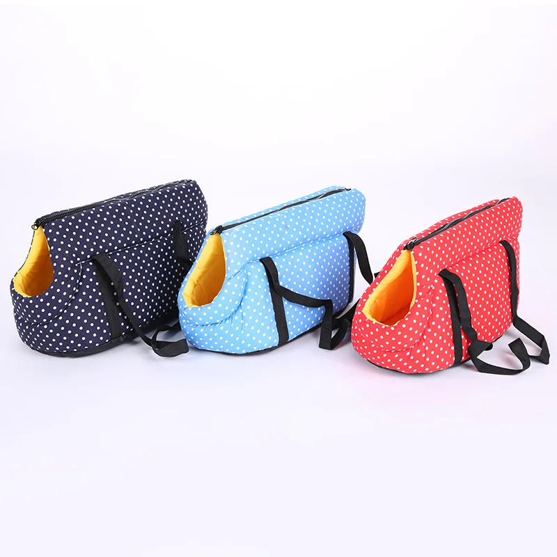 Pet Cat Small Dog Shoulder Bags Soft Pet Backpack Carrying Outdoor Pet Little Dogs Carrier Puppy Travel Handbag Pet Supplies