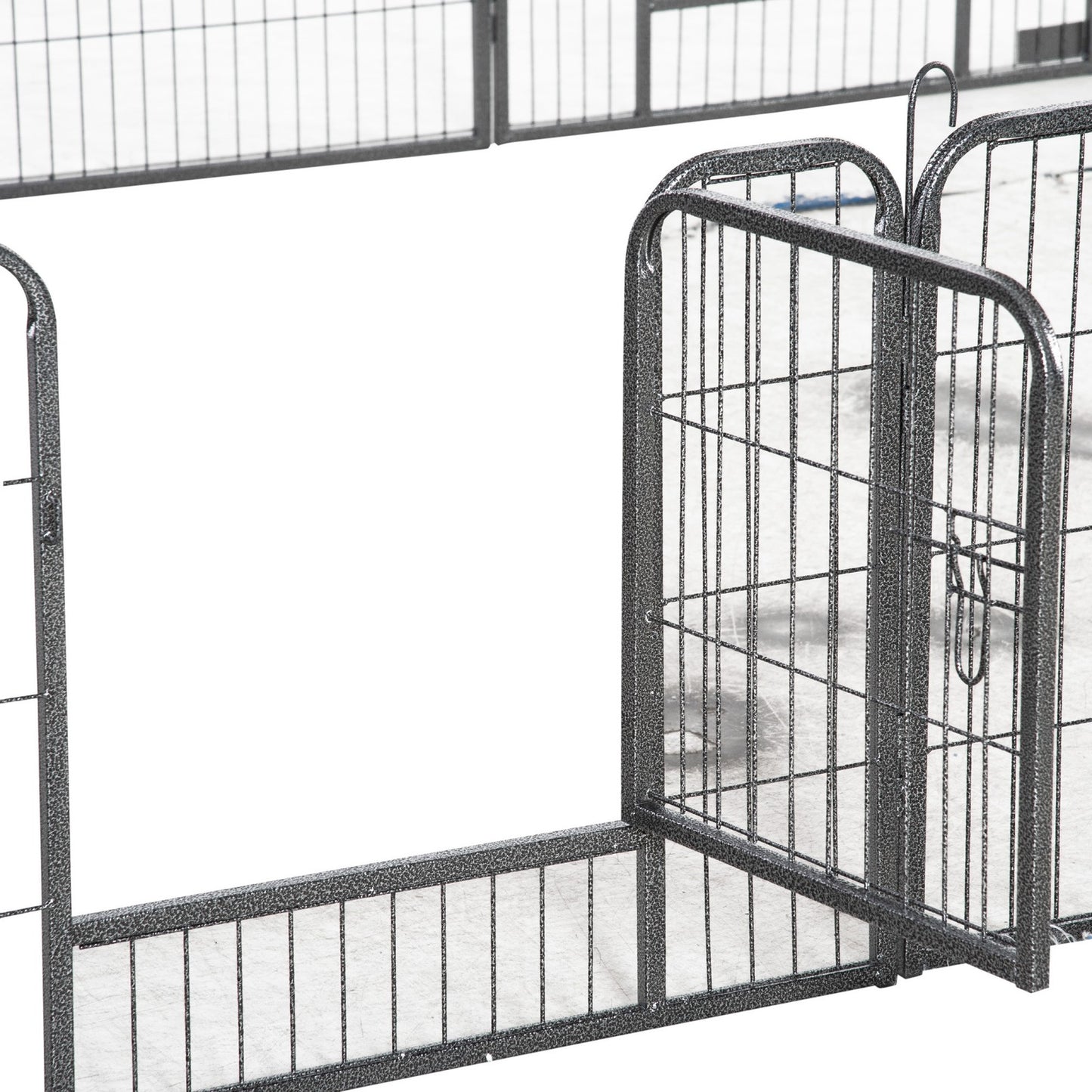 Pawhut 16 Panels Heavy Duty Puppy Play Pen for Small 60Hcm