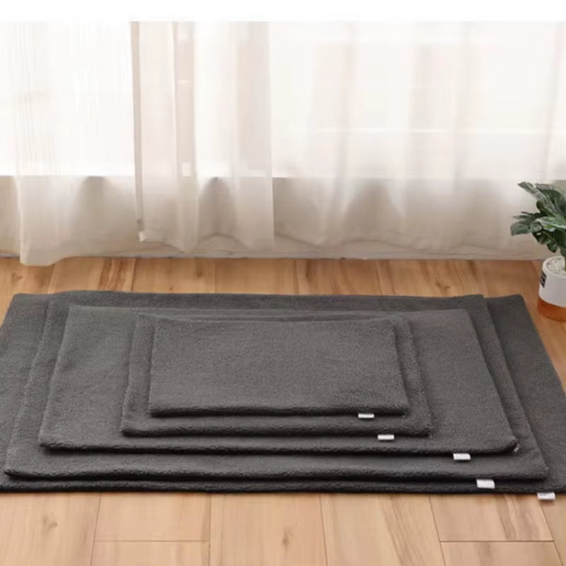 Winter Pet No Electric Self Heating Mat Blanket Heated Pad Dog Bunny Warm Comfortable Print Self Heated Cat Pad Pet Warm Mats