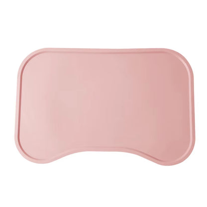 Organic Silicone Anti-Spill Waterproof Easy to Clean Pet Mat, for Cats and Dogs Eat Anti-Spill, Portable Outdoor Feeding