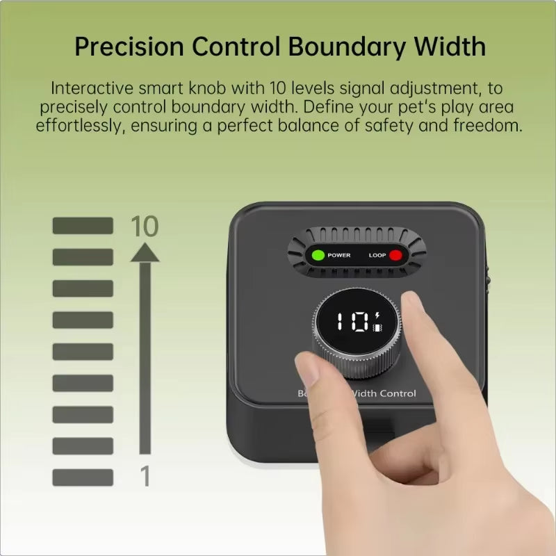 Invisible Wired Electric Dog Fence System Portable Pet Dog In-Ground Outdoor Fence Dog Training Shock Collar Electric Pet Fence