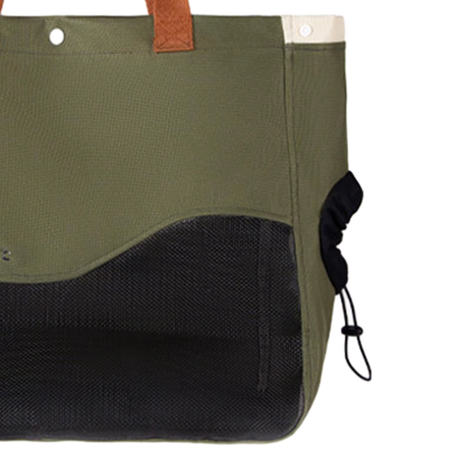 Cat Shoulder Bag Cat Carrier Breathable Outdoor Pouch with Drawstring Opening Hand Tote for Less than 5Kg Cat Lightweight