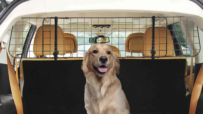 Heavy Duty Pet Dog Car Barrier Adjustable Ventilated Mesh Wire Guard
