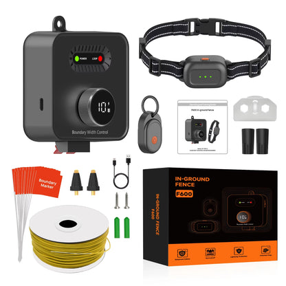 Invisible Wired Electric Dog Fence System Portable Pet Dog In-Ground Outdoor Fence Dog Training Shock Collar Electric Pet Fence