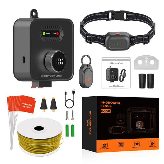 Invisible Wired Electric Dog Fence System Portable Pet Dog In-Ground Outdoor Fence Dog Training Shock Collar Electric Pet Fence