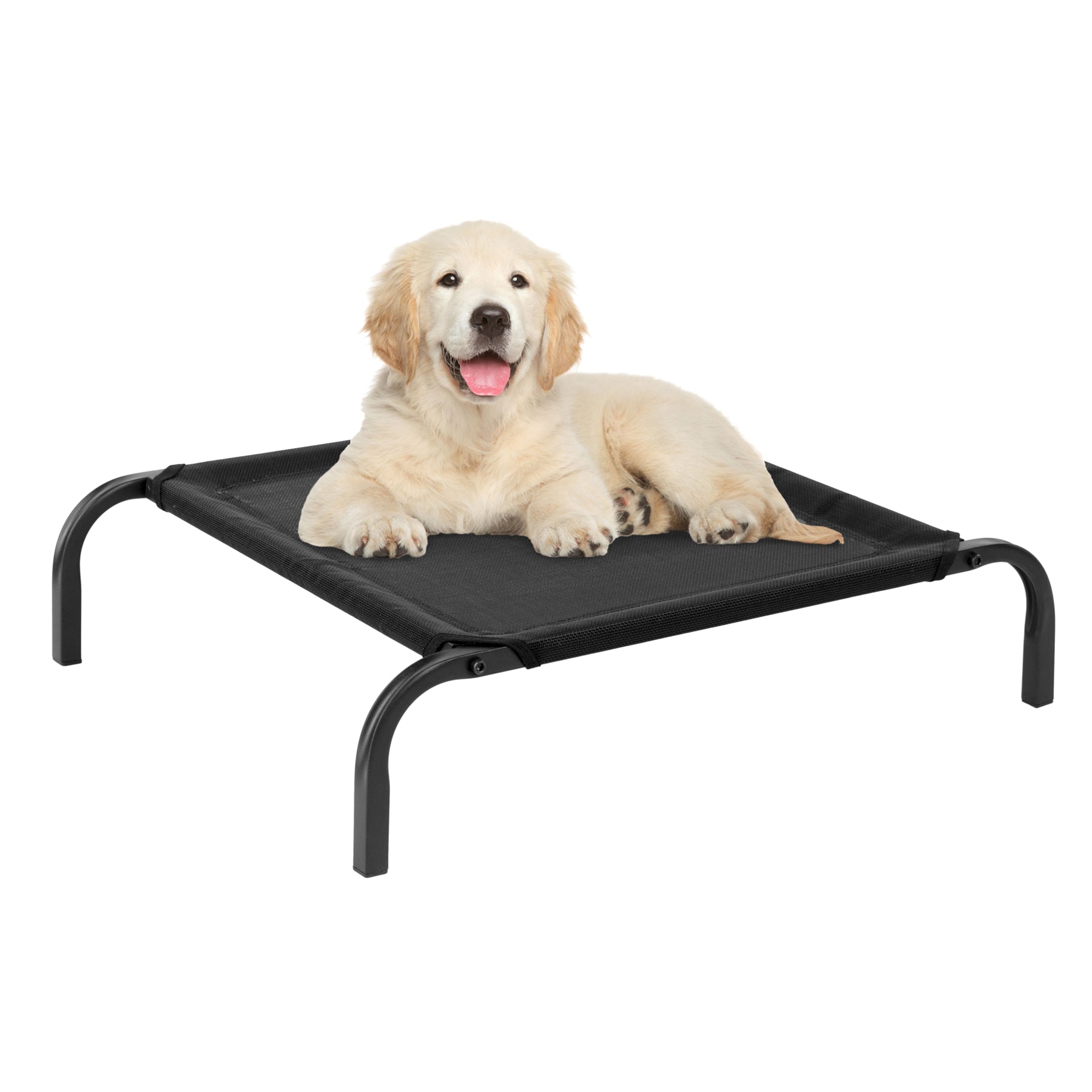 ELEVATED PET BED RAISED INDOOR OUTDOOR CAT DOG PORTABLE MESH COOL CAMPING COT