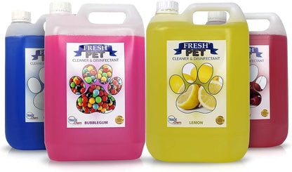 Fresh Pet Kennel/Cattery Disinfectant and Deodoriser - 5L (BUBBLEGUM)