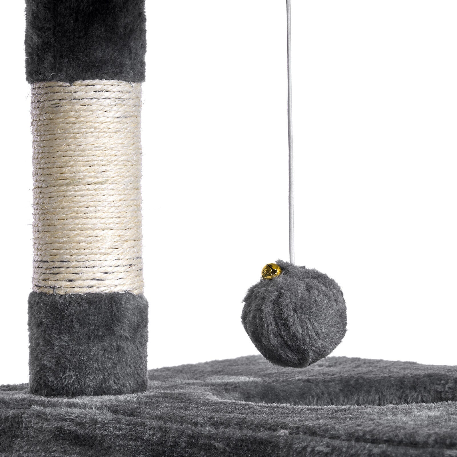 Cat Tree Large 4-Story Climbing Tower Kitten Scratching Post Pet Activity Center