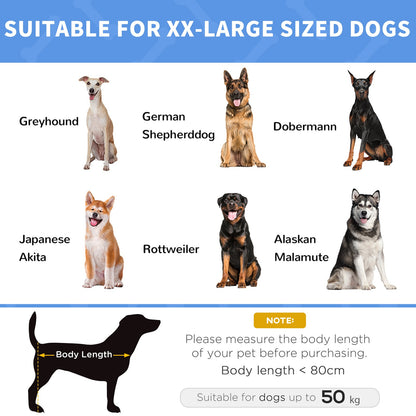 Cooling Elevated Dog Bed Portable Raised Pet Cot for Indoor & Outdoor, Brown