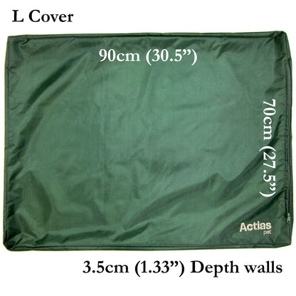 Waterproof Dog Bed Heavy Duty Cover Hardwearing Puppy Pet Cushion Mattress Tough