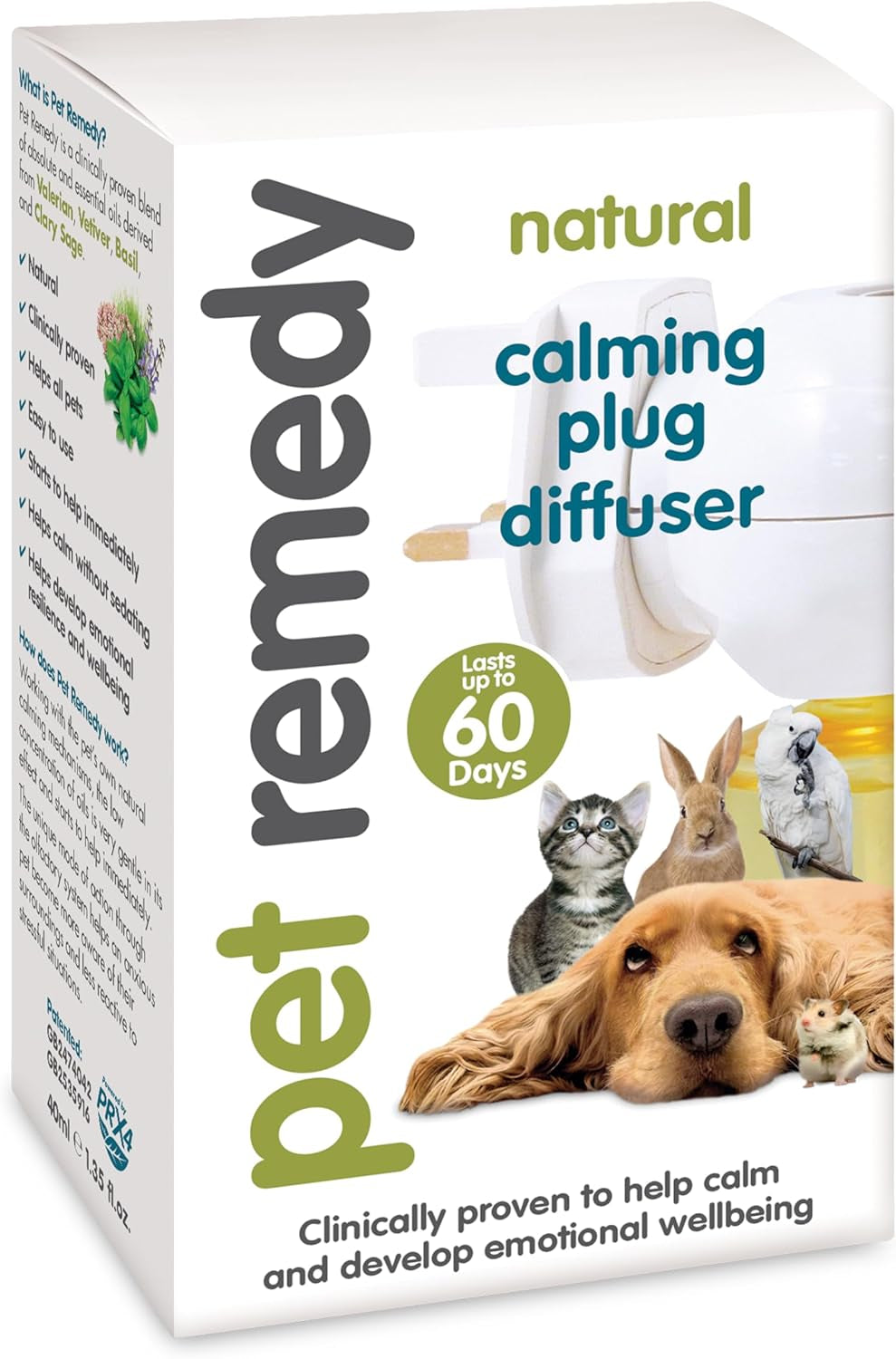 Natural De-Stress and Calming Plug-In Diffuser, 40 Ml