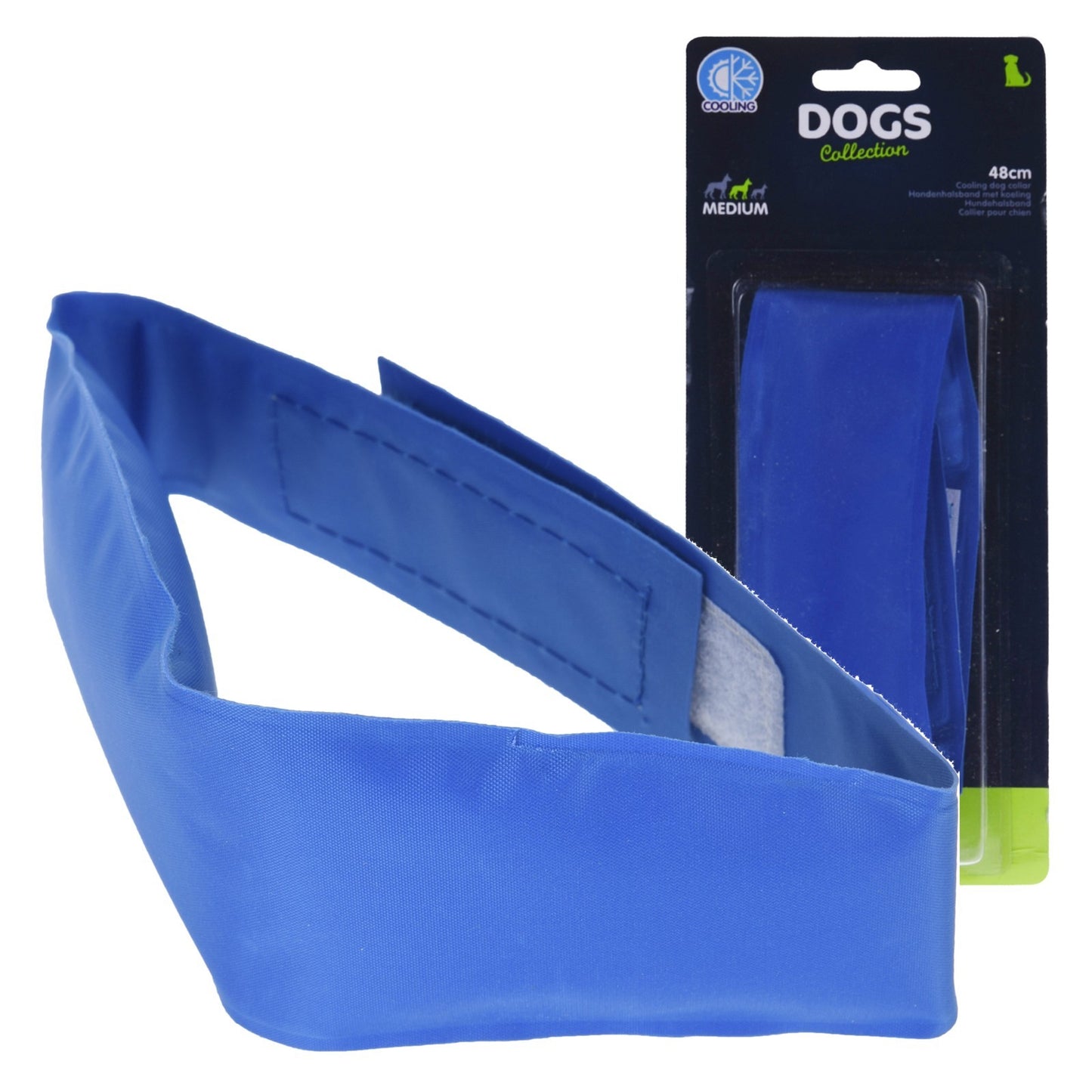 Dog Cat Pet Self Cooling Gel Neck Collar Summer Heat Hot Weather Relief Cool Pad