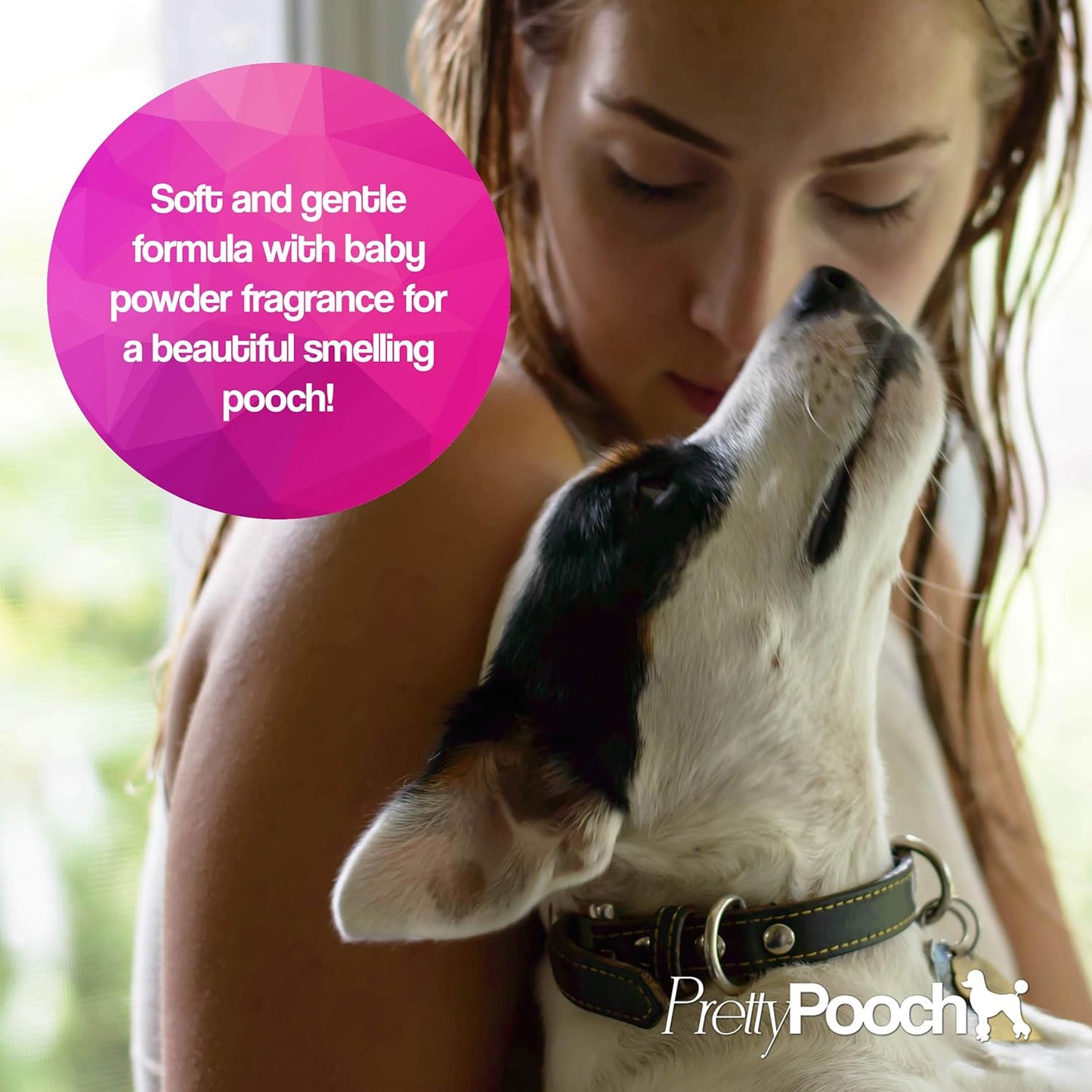® Gentle Touch Dog Shampoo & Conditioner - 2 Litres (Baby Powder Fragrance) - a Non-Itchy, Professional Deep Cleaning Shampoo for Dogs with Sensitive Skin! (2 Litre Baby Powder)