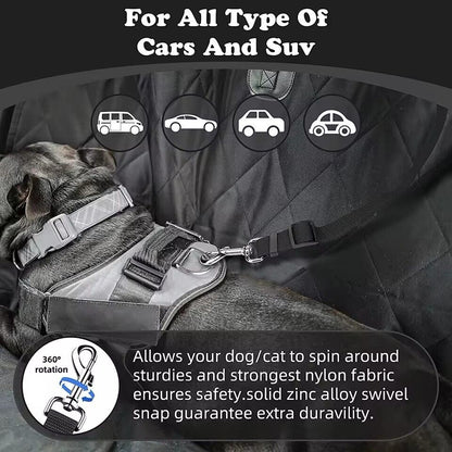 Pet Dog Adjustable Travel SEAT BELT Car Safety Harnesses Lead Restraint Strap✅