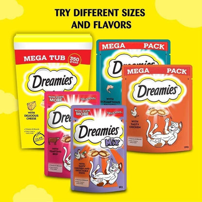 - Chicken Cat Treats - 2X350G - Multipack Snacks 2 Mega Tubs - Bulk Cat Food