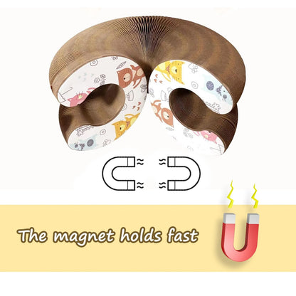 Kitty Kurlz Cat Toy Cat Accordion Magic Organ Cat Scratching Board Toy Ball UK