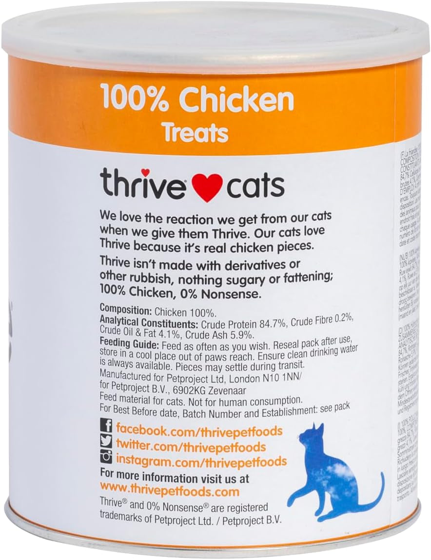 Cat 100% CHICKEN CAT TREATS Maxitube, 170G