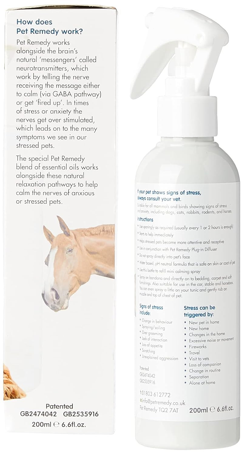 Natural De-Stress and Calming Spray 200 Ml & Natural De-Stress and Calming Wipes 12 Pack