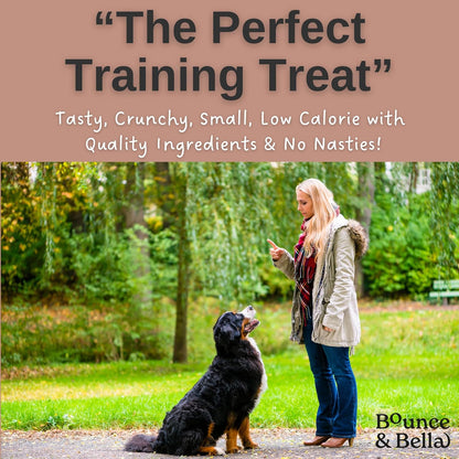 Grain-Free Dog Training Treats – 2 Pack: Poultry (2 X 500G, 1000G Total) | Crunchy, Hypoallergenic Bites for Training & Sensitive Stomachs |