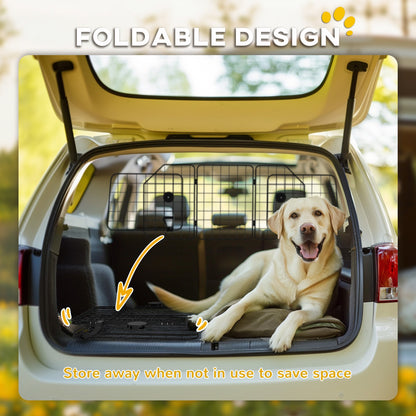 Dog Guard for Suvs, Vehicles, Vans, Car Barrier with Adjustable Width