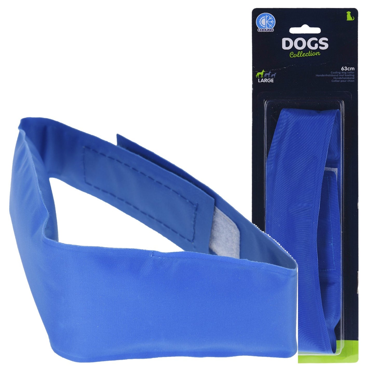 Dog Cat Pet Self Cooling Gel Neck Collar Summer Heat Hot Weather Relief Cool Pad